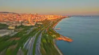 DRONE İLE MUHTEŞEM İSTANBUL GÖRSELLERİ - DRAGOS SAHİLİ