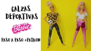 👖👖Aprende hacer calzas deportivas para tus muñecas / manualidades para muñecas 👖👖