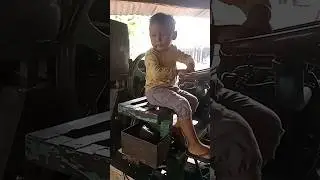 Bocil naik mesin selep lempung tanah liat 