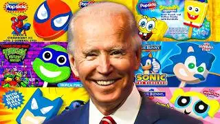 Presidents Rank Character Popsicles!