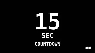15 Second Timer - 15 Second Timer, No Music, No Ads Mid-Video