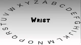 How to Say or Pronounce Wrist