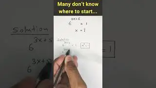 Exponent Math Problem 
