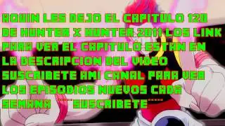 HUNTER X HUNTER 2011 CAPITULO 120 SUB ESPAÑOL COMPLETO