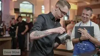My first time on Stage at the German Latte Art Championchips