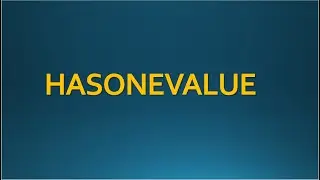 HASONEVALUE DAX In Power BI 