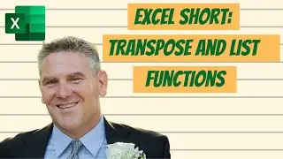 Transpose from column to row, AND create a numbered list.