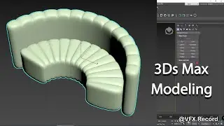 Furniture modeling technique -  #3dsmax #architecture #3dmodeling