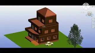 32'x32' West facing house 🏡 design # revit design with vastu # 3 model