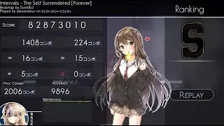 osu! The Self Surrendered (Intervals) / FC(-1x) / 98,96% / 331pp