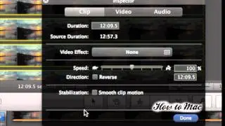 How to Make Timelapse Video using iMovie - Time lapse