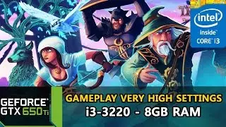 Trine 3 The Artifacts of Power - GTX 650 Ti - i3-3220 - 8GB RAM - 900p [Very High Settings]