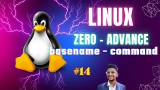basename command | Linux ZERO TO ADVANCE | Linux video series 14 