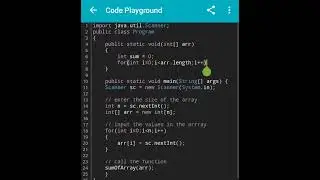 how to find sum of array in java 