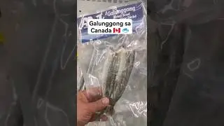 Ang Mahal ng Galunggong sa Canada.. Siempre imported 😁 🇨🇦  