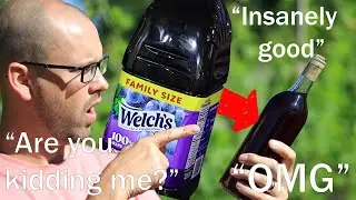 Making Wine from Welch's Grape Juice