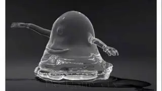 Funny Animation with Water Character