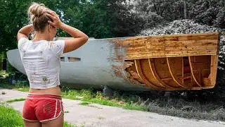 The Most Amazing Backyard Yacht Building That No One Believed Was Completed