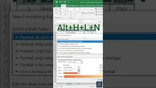 Excel Short Trick to Auto fill Color ||