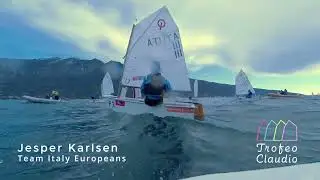 Optimist Team Race Trofeo Claudio 2024  - Onboard with Jesper Karlsen