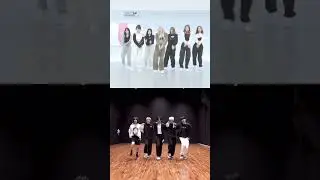 TXT dances jive with TWICE. Haha! 