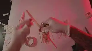 1 серия Сарай из шпашек для барбекью  Домик из дерева