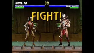 Ultimate Mortal Kombat 3 - Sheeva (No Damage) (Very Hard/Master Ladder II)