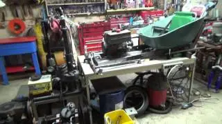 The Goofy Cart II, The frame is done and more dreaming