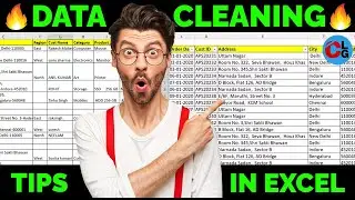 🚀🚀 Data Cleaning Tips in Excel | Transform Messy Data in 10 Minutes Excel Secrets Revealed!
