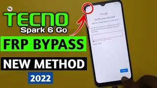 Tecno Spark 6 go frp bypass | Tecno Spark 6 Go (KE5K) Google Account Bypass without pc | Android 11