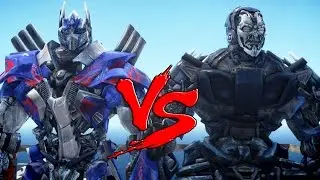 OPTIMUS PRIME VS LOCKDOWN - TRANSFORMERS BATTLE