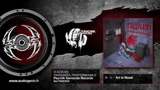 RADIUM - 12 - ART IS NASAL - PARANOÏA PERFORMANCE - PKGCD02