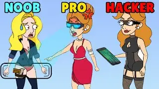 NOOB vs PRO vs HACKER in Girl Genius!
