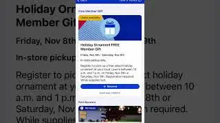 How to Get the Lowe's Free Holiday Ornament (2024)