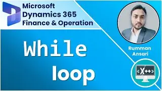 While loop in x++ D365 F&O