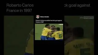 Is this the greatest free kick of all time?