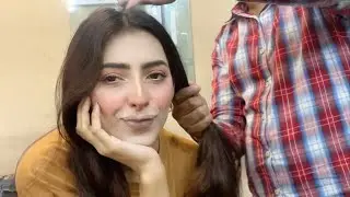 Makeup tutorial | daily based makeup | hairstyle | curly hair | hair curls | zero makeup look