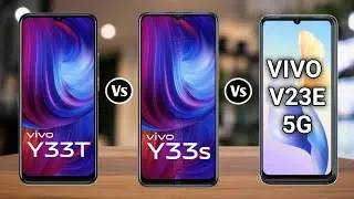 Vivo Y33T Vs Vivo Y33s Vs Vivo V23E 5G #comparison,#bestsmartphone,#trending,#2022
