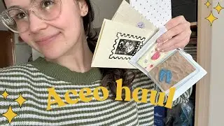 ACEO haul as an art collector 🎨 