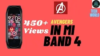 Avengers theme in mi band 4