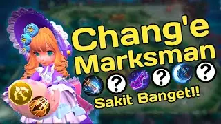 Chang'e Marksman Pakai Item Marksman + Inspire || Gameplay + Build Item 