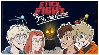 Stickfight is Hilarious - ft. SoftBoiLen, LarsGB and Toverie! (Steam Scheme)