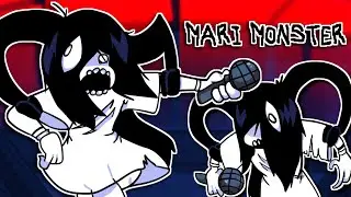 MARI from OMORI as MONSTER - Friday Night Funkin' Mod