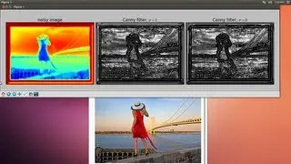 OpenCV Programming with Python on Linux Ubuntu  Tutorial-13 Canny Edge Detector