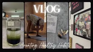 Creating healthier habits BEFORE the new year + Super VULNERABLE Chats + 2024 Vision Board | VLOG