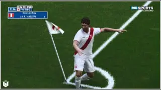 Perú vs Colombia ● Gameplay Clásico Pes 2021