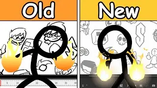 Outrage Old Vs New (Computerized Conflict) [The Chosen One] - FNF