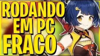 Jogando genshin impact no meu PC fraco Sem Placa de Vídeo ((Roda Liso))