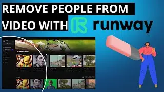 Remove people from video using Runway ML - Easy and Quick