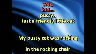 Connie Vannett - The Pussy Cat Song (karaoke)